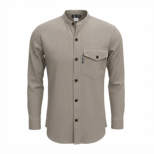 Nomad Sari Camisa de Abuelo - Gris Piedra - Grande