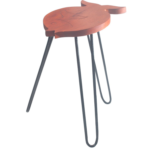 Mesa de Madera de Albasia - Terracota