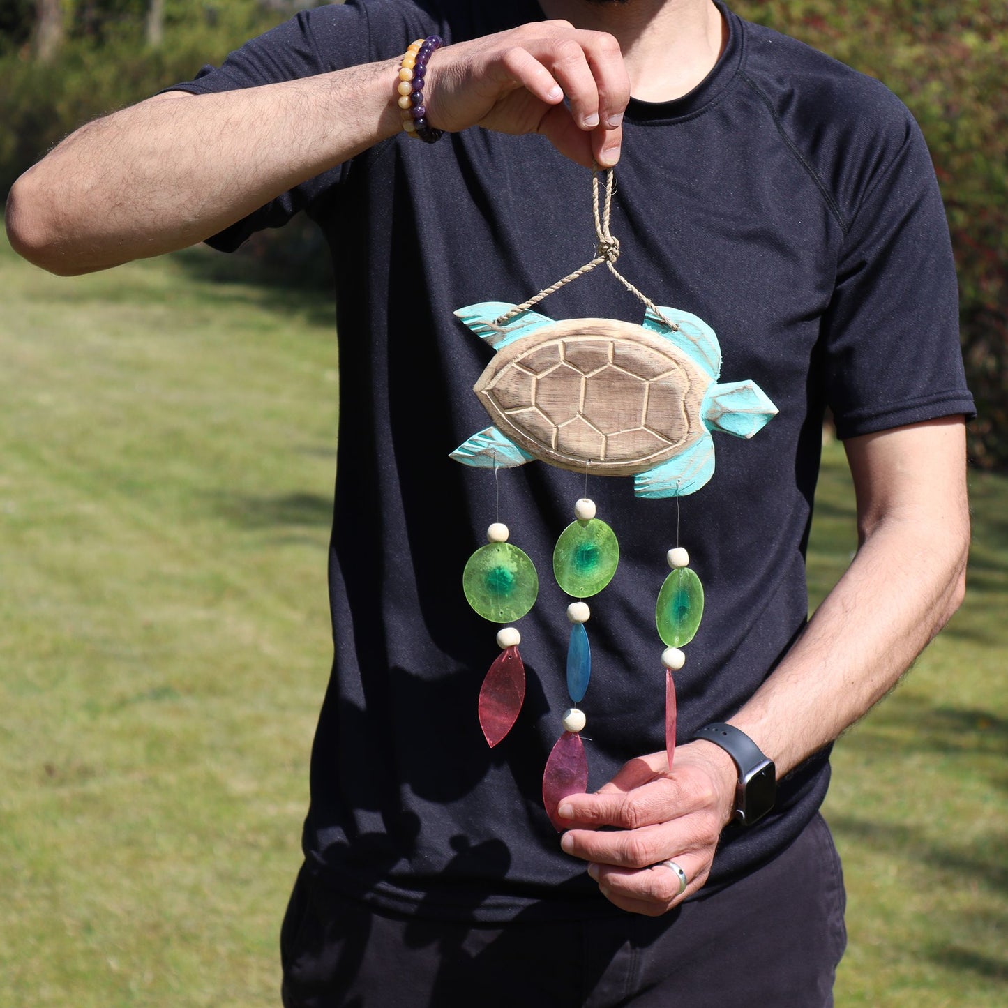 Talla de Tortuga en Aqua y Gota