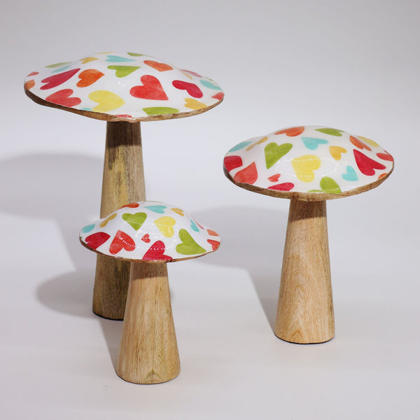 Seta Mediana - 15cm - Corazones Pastel
