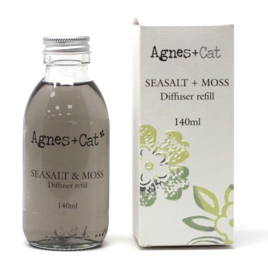 Recambio difusor varillas sal marina y musgo 140ml aroma costero