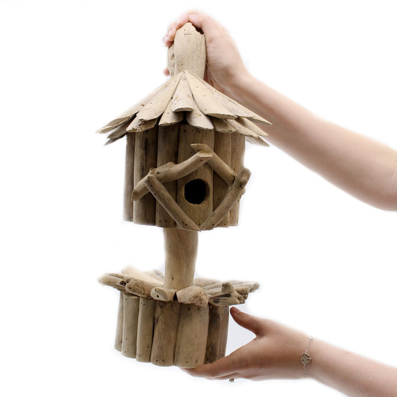 Casa de Pájaros Madera de Balsa - Para Colgar de Pared