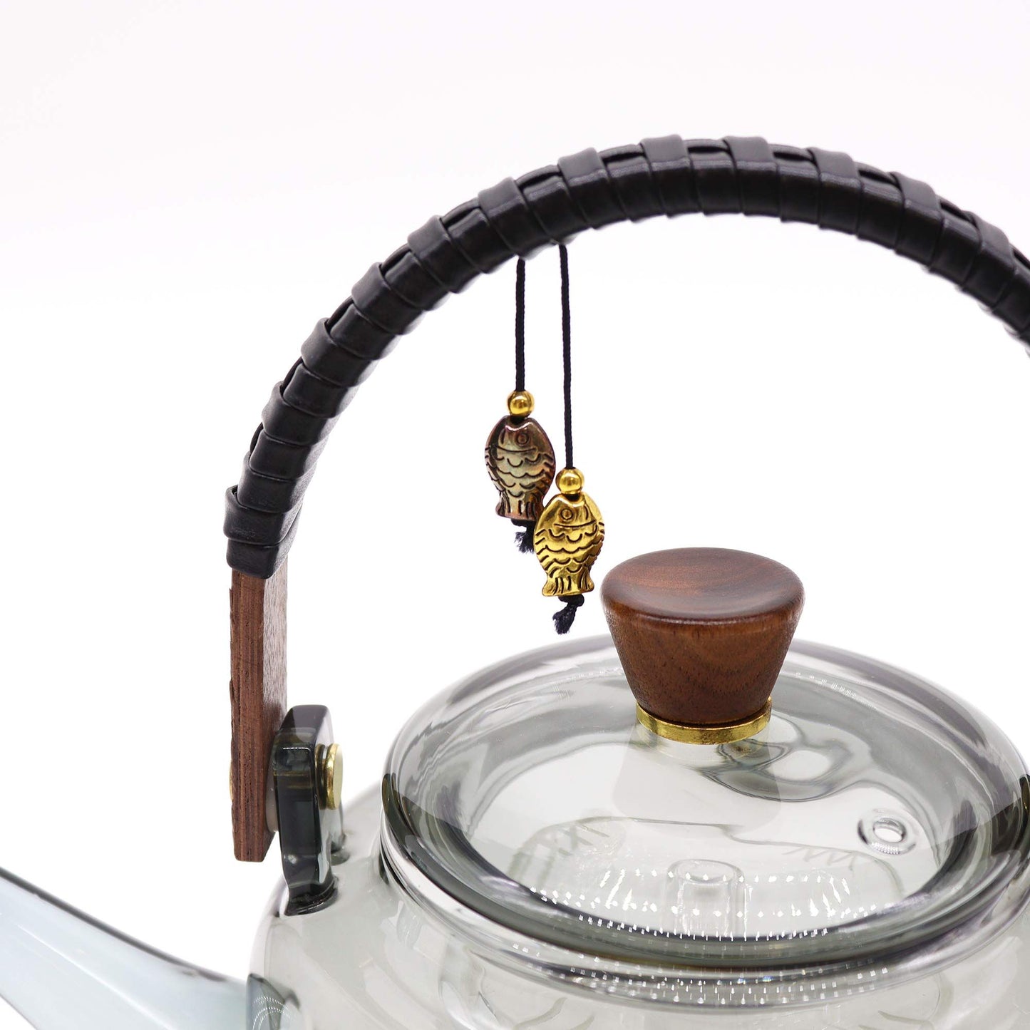 Tetera de Vidrio con Infusor 1000ml - Sistema Vapor Carbón