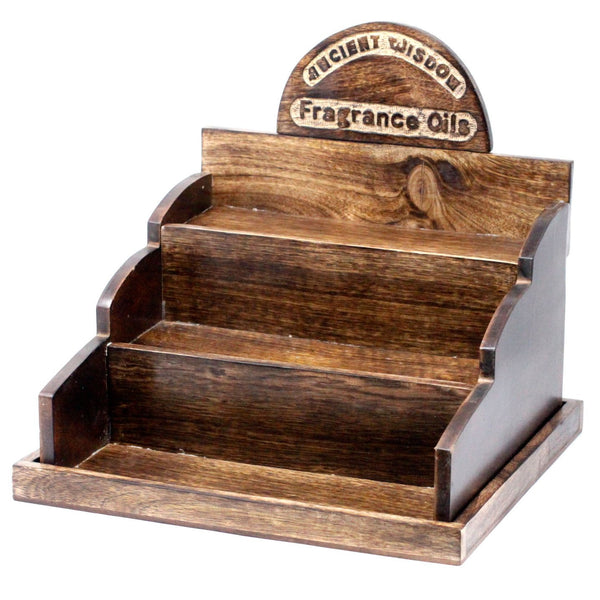 Expositor Madera aceite esencial / fragancia
