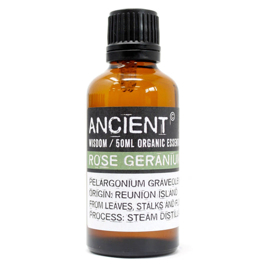 Aceite Esencial Orgánico de Geranio Rosa 50ml