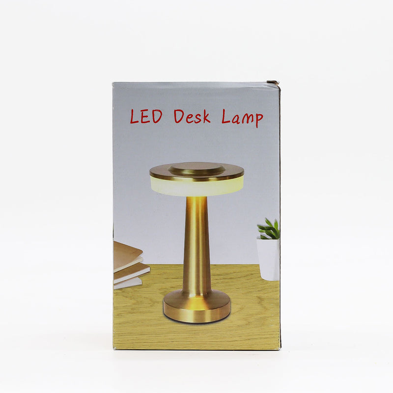 Lámpara táctil - Tallo alto de cobre - USB (C) - Recargable (400 vatios)