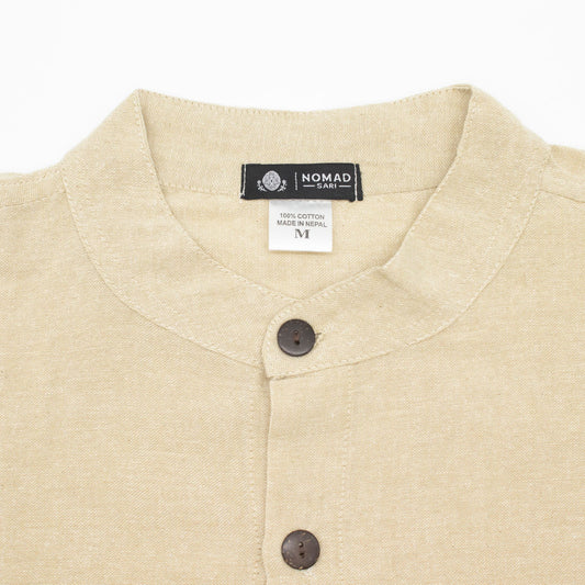 Nomad Sari Kathmandu Camisa - Piedra - Mediano