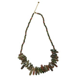 Collar de gemas Longstone - Ágata musgosa