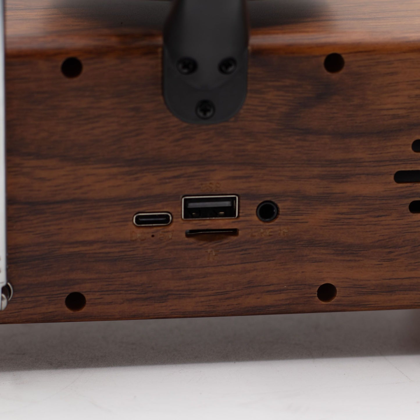 Altavoz de gramófono doble mini retro - Bluetooth - 5,4 vatios x 2