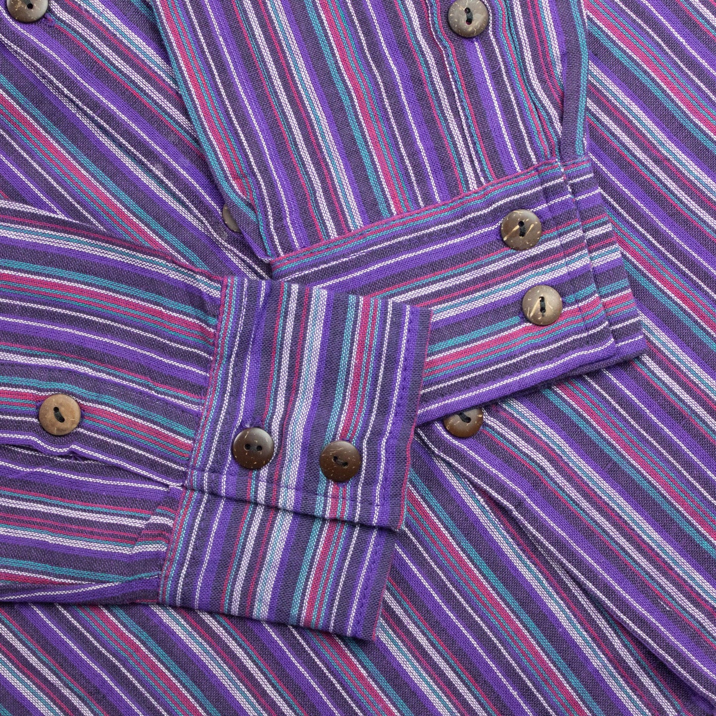 Nomad Sari Abuelo Camisa - Negro Púrpura - Mediano