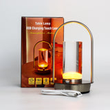 Lámpara táctil - Linterna de cristal - USB (C) - Recargable (2000 vatios)