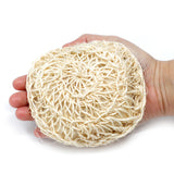 Esponja y exfoliante de sisal - Cojín Exfoliante Redondo Suave