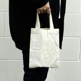 Bolso pequeño de algodón natural 25x20cm