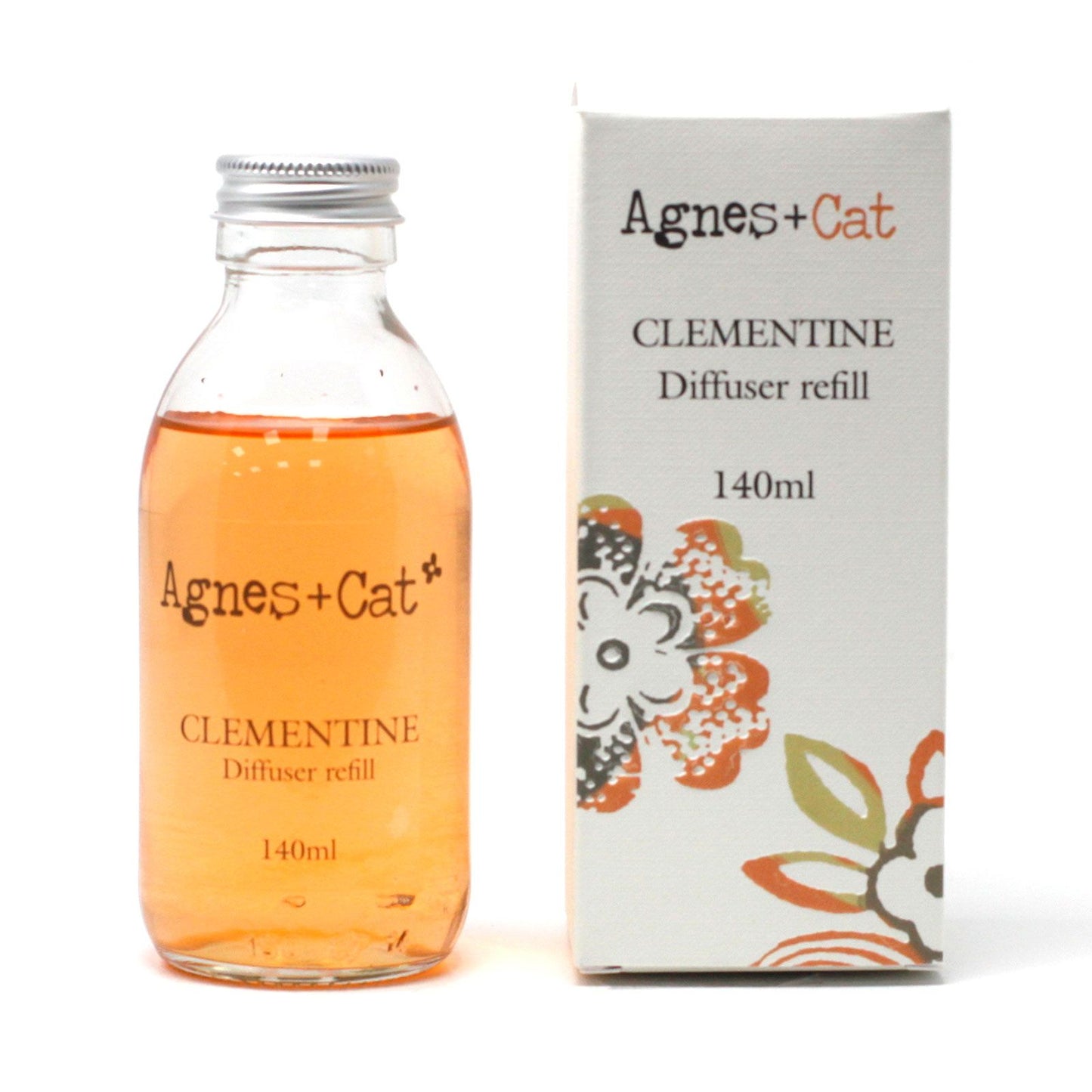 Recambio difusor varillas clementina 140ml aroma cítrico fresco