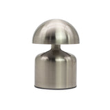Lámpara táctil - Cúpula Champiñón Plateada - USB (C) - Recargable (400 Vatios)
