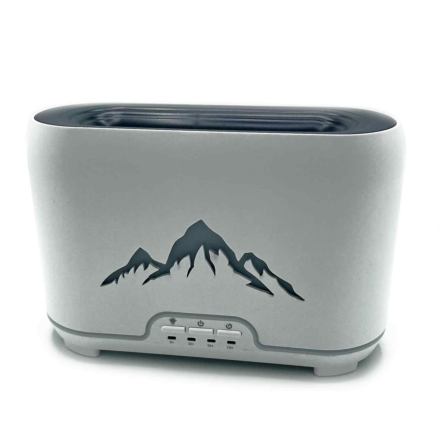 Difusor de aroma Himalayas - USB-C - Mando a distancia - Efecto llama