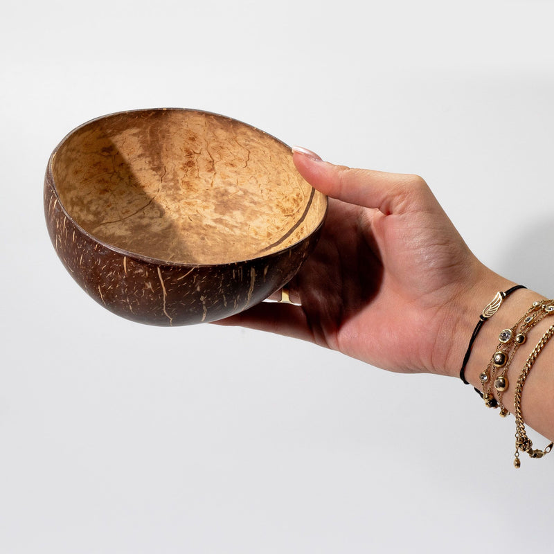 Tazón de Coco Natural Mediano
