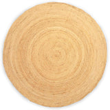 Alfombra redonda extragrande de yute 200 cm