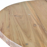 Mesa de centro redonda plegable - 50x50cm