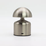 Lámpara táctil - Cúpula Champiñón Plateada - USB (C) - Recargable (400 Vatios)