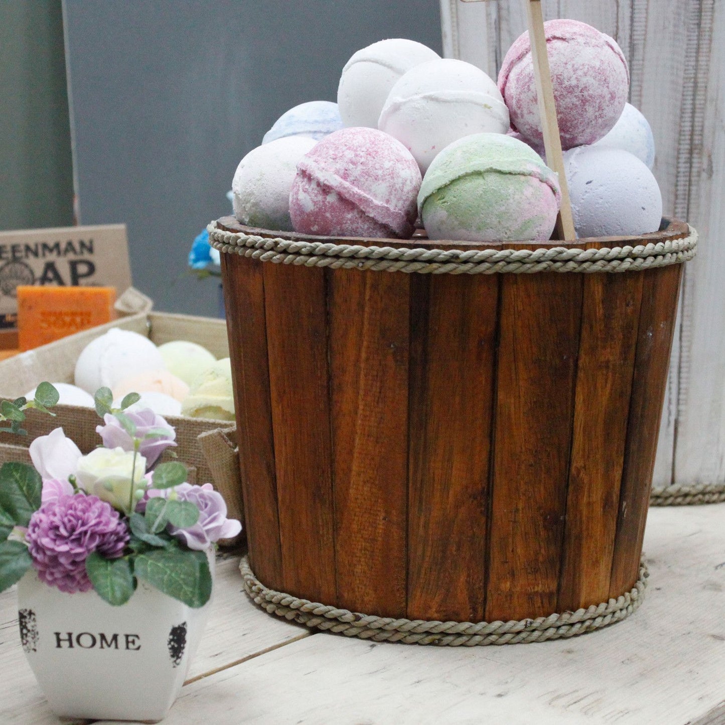 Grd. Tina de exhibición náutica - Marron  45x32cm