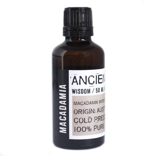 Aceite de macadamia prensado en frío 50 ml para piel seca