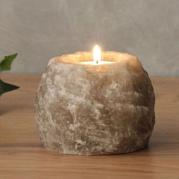Portavelas de Sal Gris 600-800g