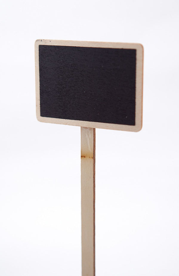 Mini pizarra sujeta por un palo 8x5.8cm