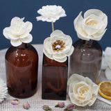 Difusor de Flores Naturales - Rosa Grande en Cuerda
