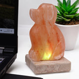 Lámpara de sal USB - Perro
