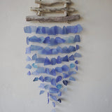 Carrillón de Vidrio Reciclado - Azul