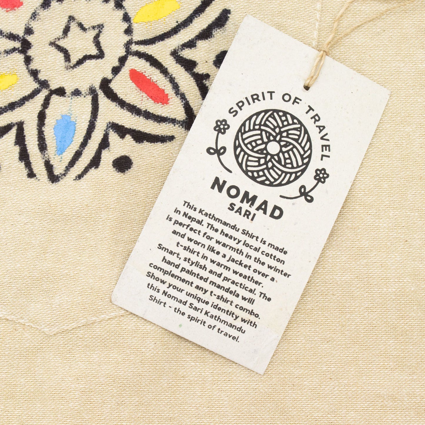 Nomad Sari Kathmandu Shirt - Piedra - Grande