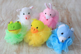 Esponja de Baño - Algodón Animal 5 surtidos 27gm