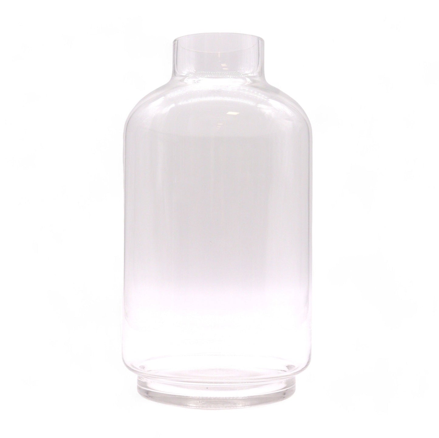 Terrario Mediano en Grande de Tung Oscura con tapa de Bola - 16x32cm