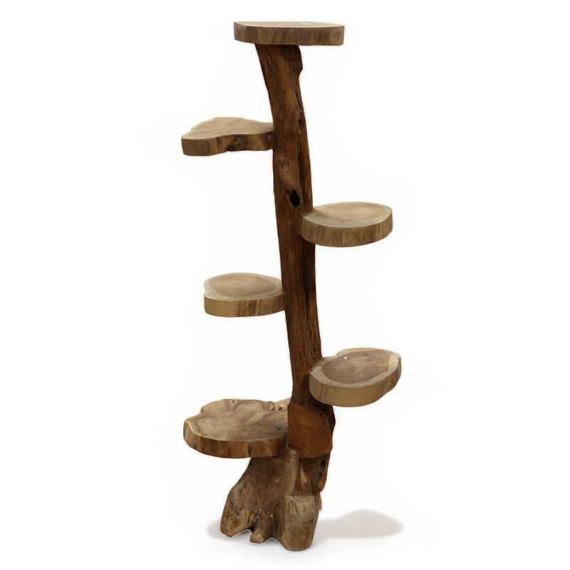 Teca natural 6 estanteria 120cm altura