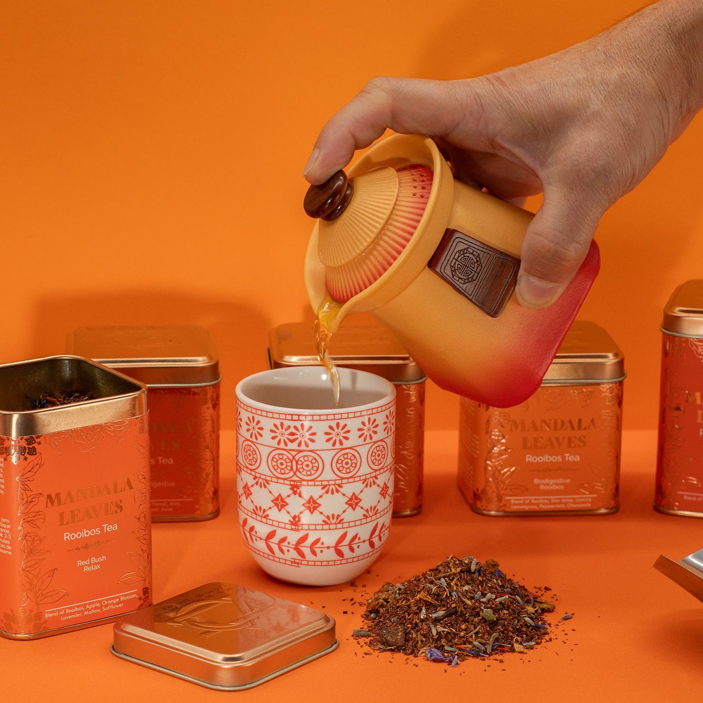 Té Digestivo de Rooibos - Infusión 50gr Lata