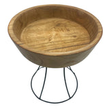 Elevated Teak Bowl 20cm