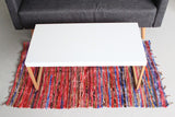 Alfombra de trapo medio - 128x75cm
