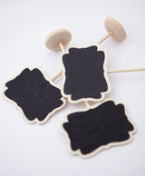 Mini pizarra en forma de soporte
