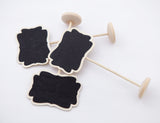 Mini pizarra en forma de soporte