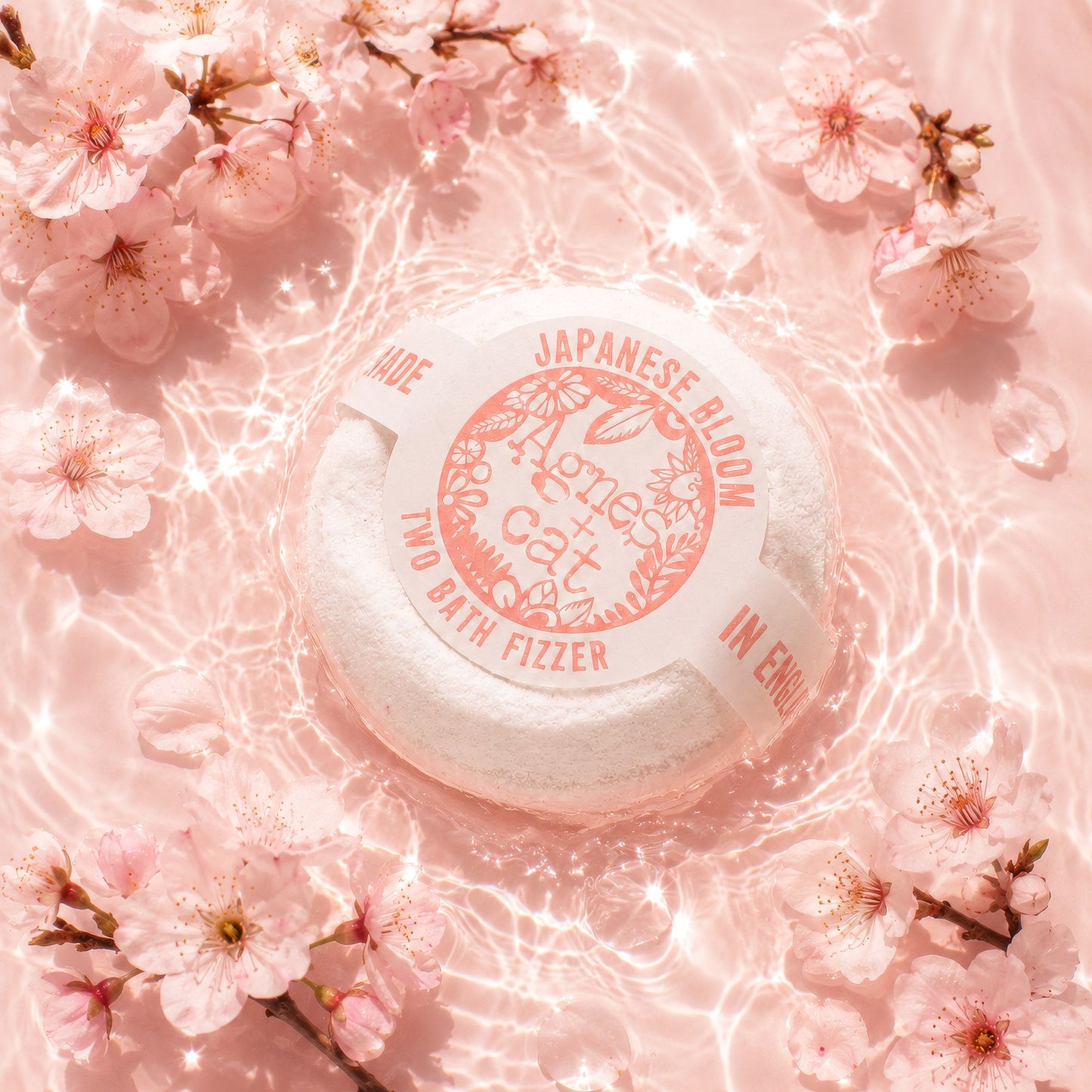 Conjunto de regalo de bombas de baño floral y cítricas de Agnes + Cat