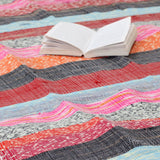 Alfombra de trapo ultra lujoso de 156 x 90 cm - natural
