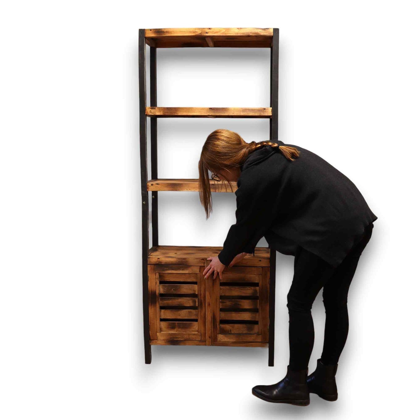 Armario y soporte estándar de cuatro estantes