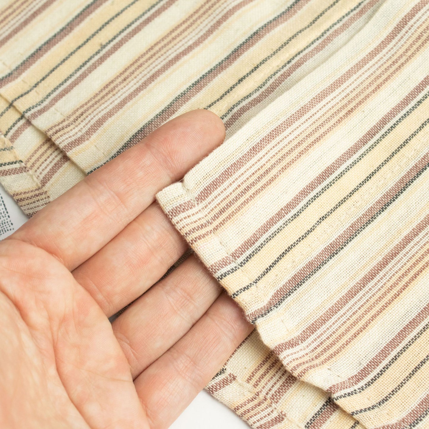 Nomad Sari Grandad Shirt - Marrón Beige - Grande