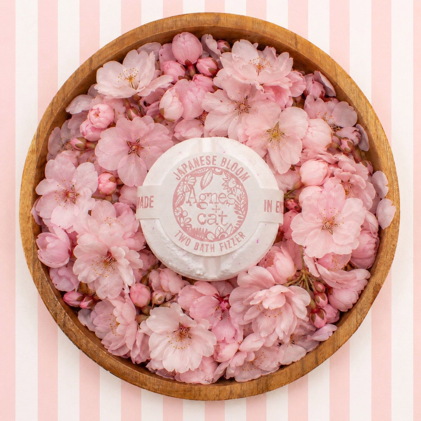 Conjunto de regalo de bombas de baño floral y cítricas de Agnes + Cat