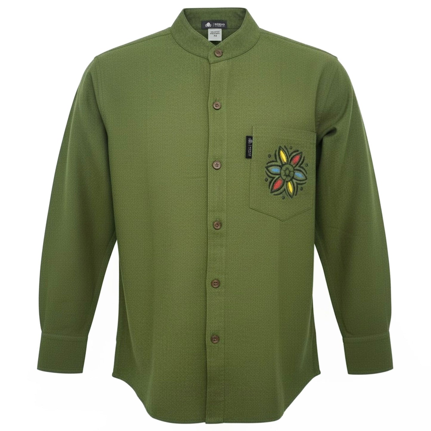 Nomad Sari Kathmandu Camisa - Verde Bosque - XXL