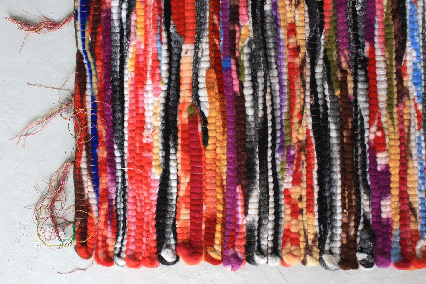 Alfombra pequeña de trapo - 50x90cm