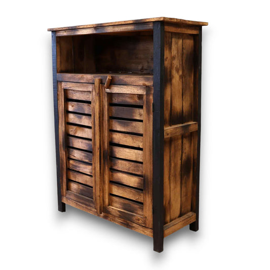 Mesa de pie Pay Point con pizarra