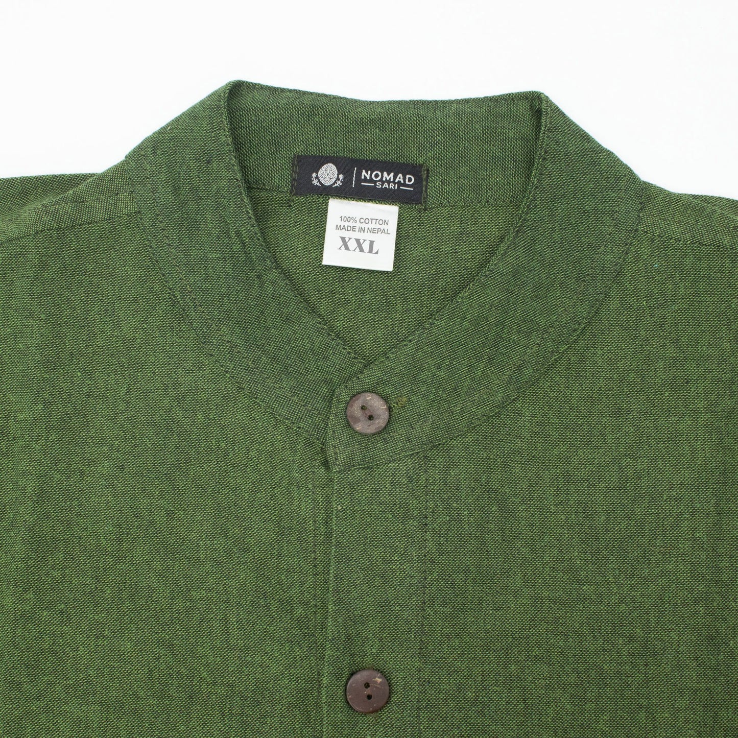 Nomad Sari Kathmandu Camisa - Verde Bosque - XXL
