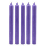 Velas a Granel de Color Sólido - Lila Rústica - Paquete de 10